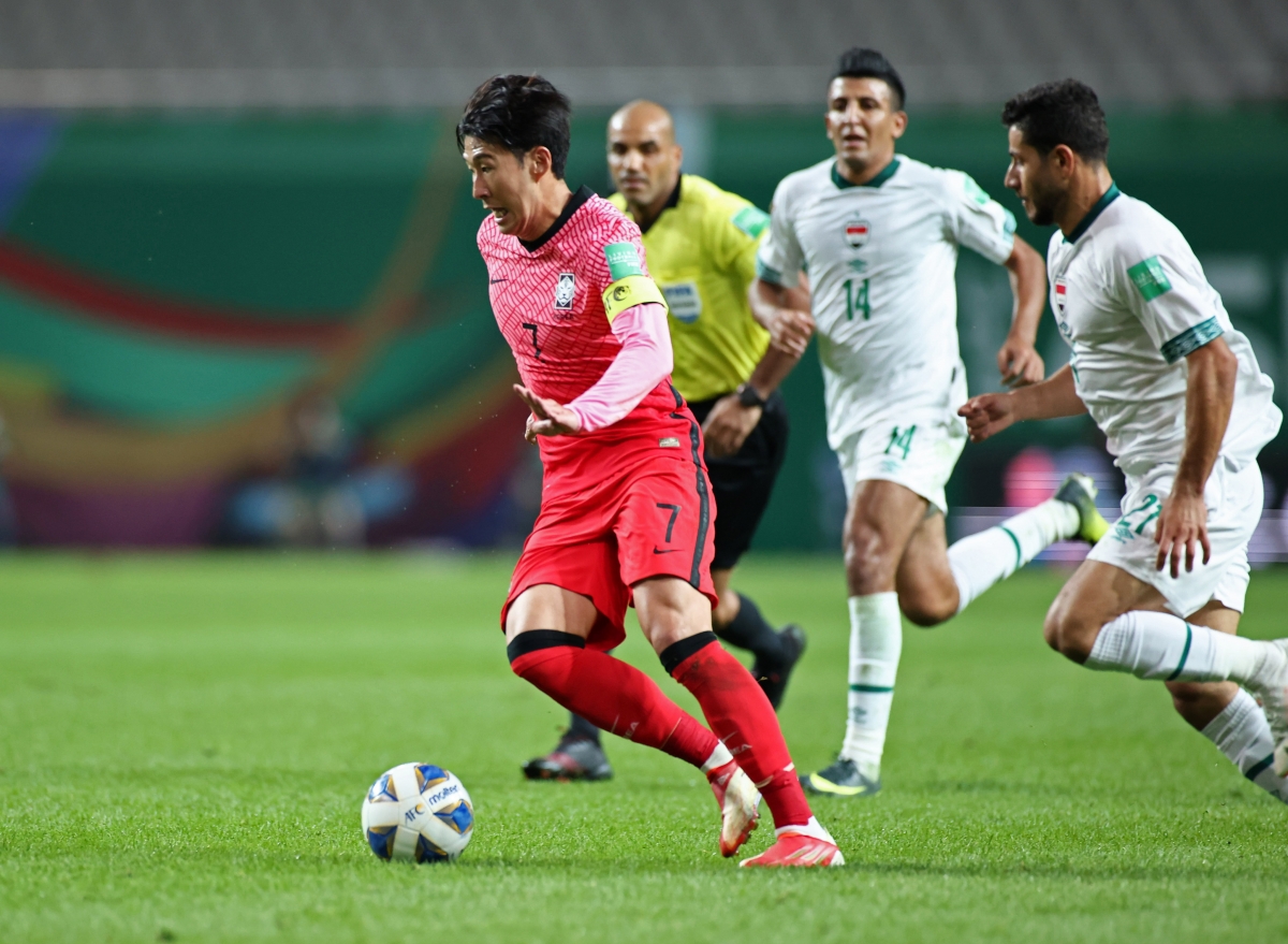 Iran và Hàn Quốc canh tranh tham dự World Cup 2022 tại Qatar