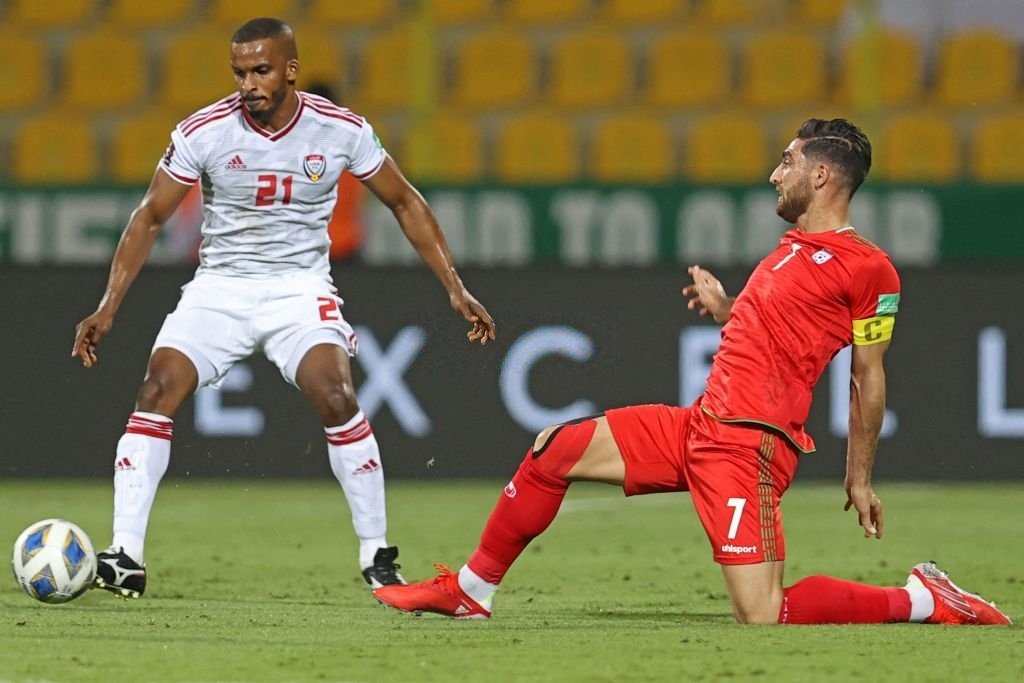 UAE sẽ đối đầu với đội bóng Iran 