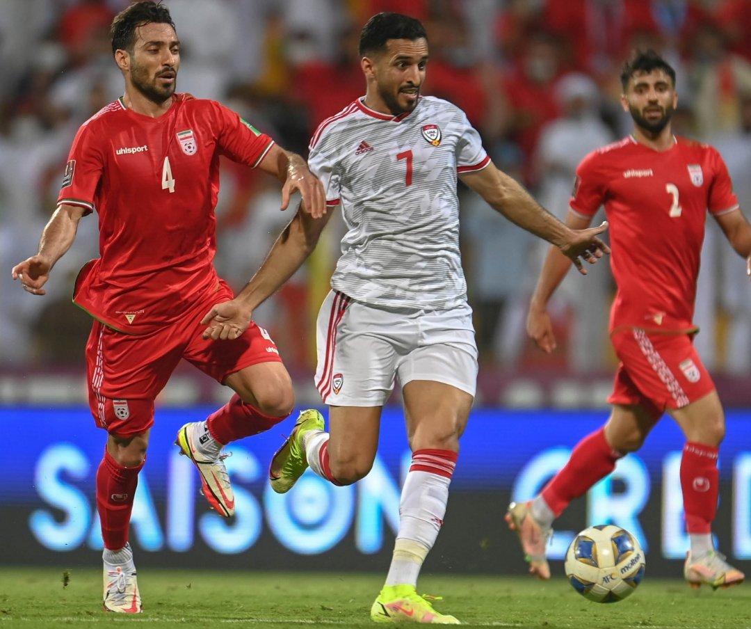 UAE quá cách biệt so với đội tuyển Iran