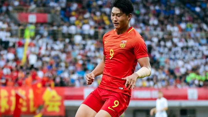 Cầu thủ Guo Tianyu đã giảm được 5kg trước ngày thi đấu với ĐT Việt Nam