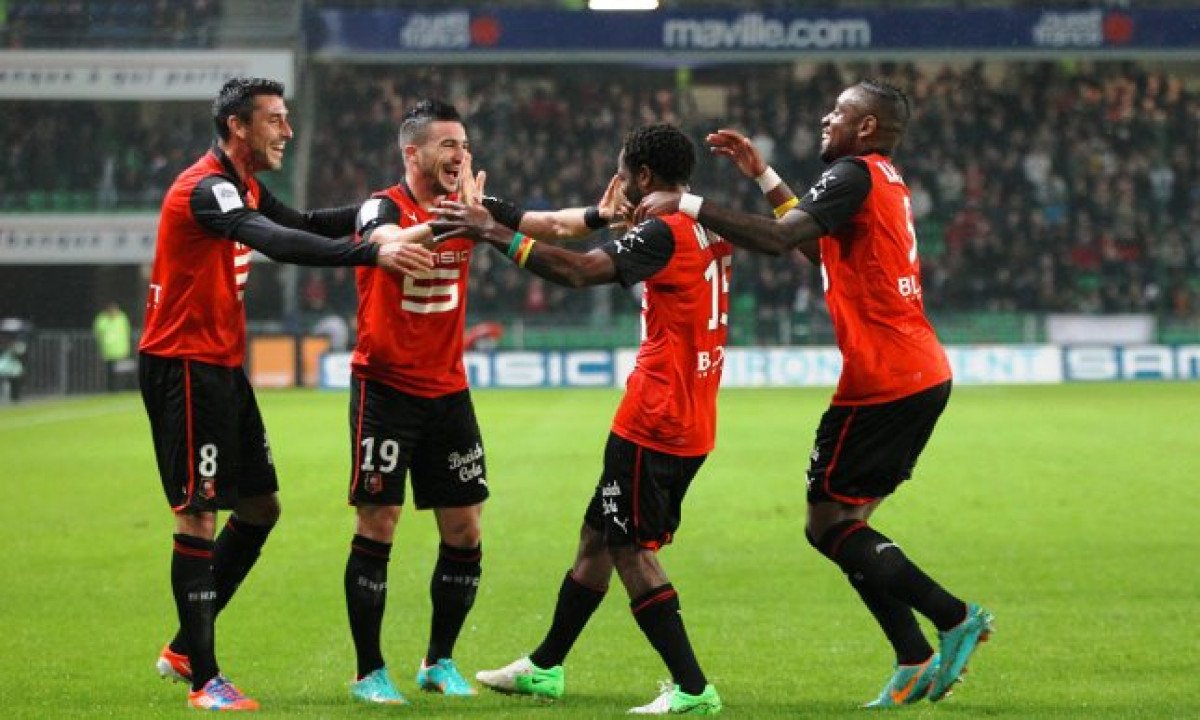 Trận đấu kết thúc với tỷ số nghiêng về Rennes