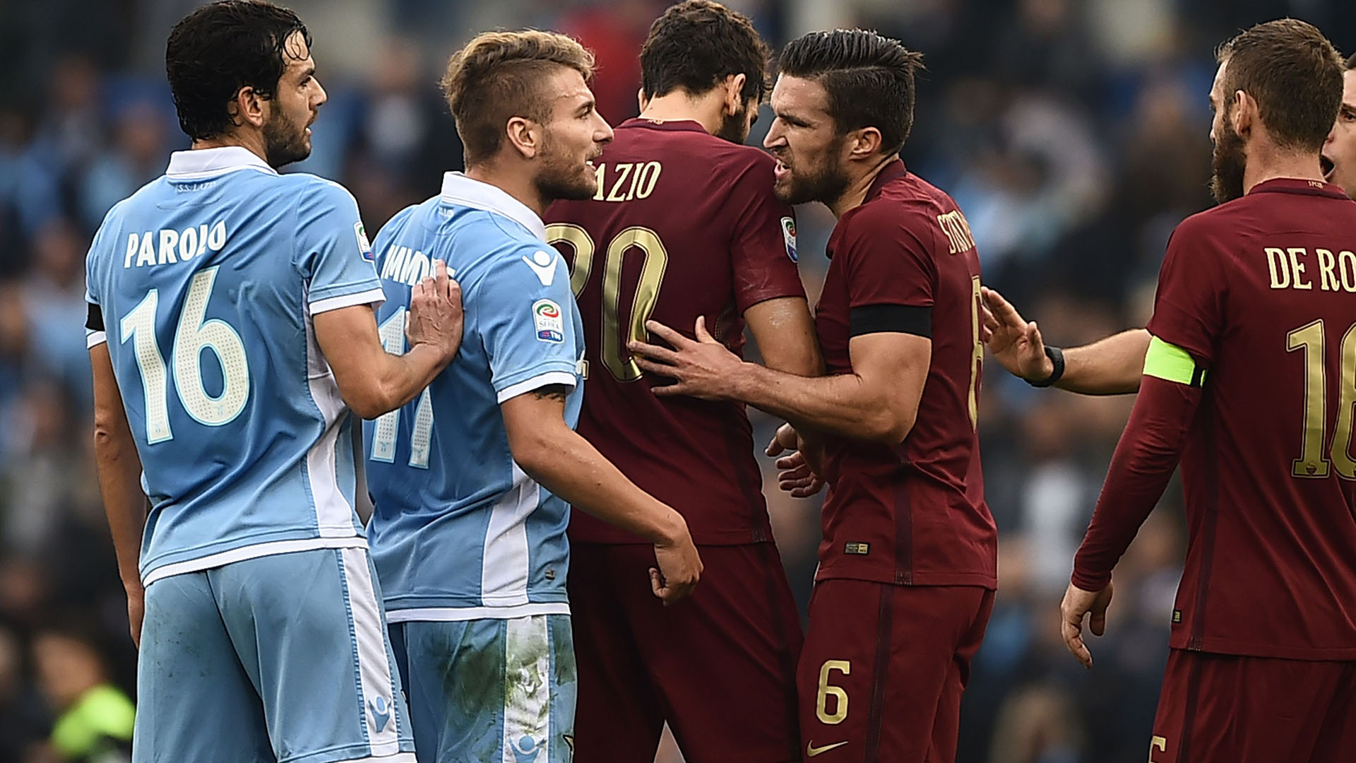 AS Roma thất bại trong trận gặp Lazio với tỉ số 2-3